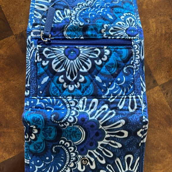 Vera Bradley Blue Floral Wallet - Picture 3 of 3